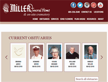 Tablet Screenshot of millerfh.com